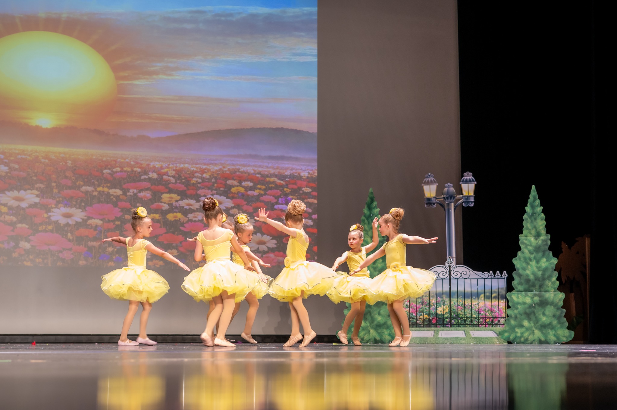 Stage Starz primary ballet dancers performing on stage